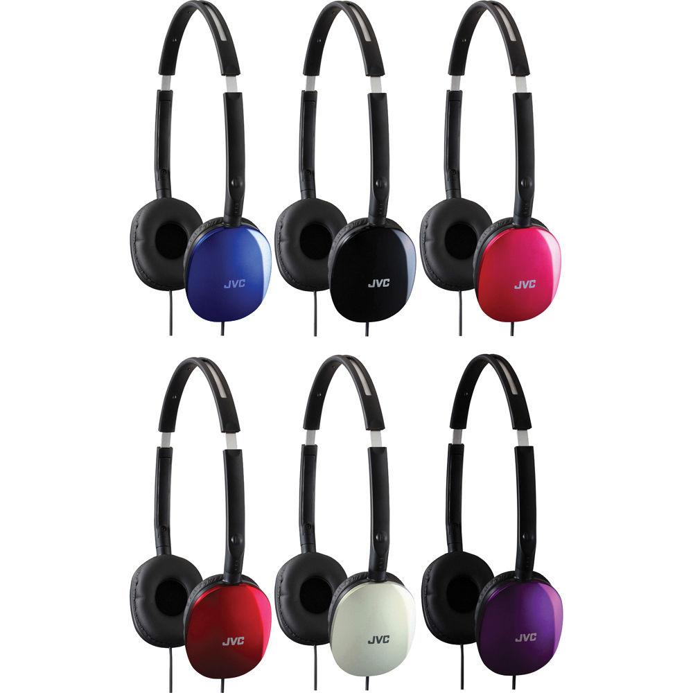 JVC HA-S160 FLATS On-Ear Stereo Headphones