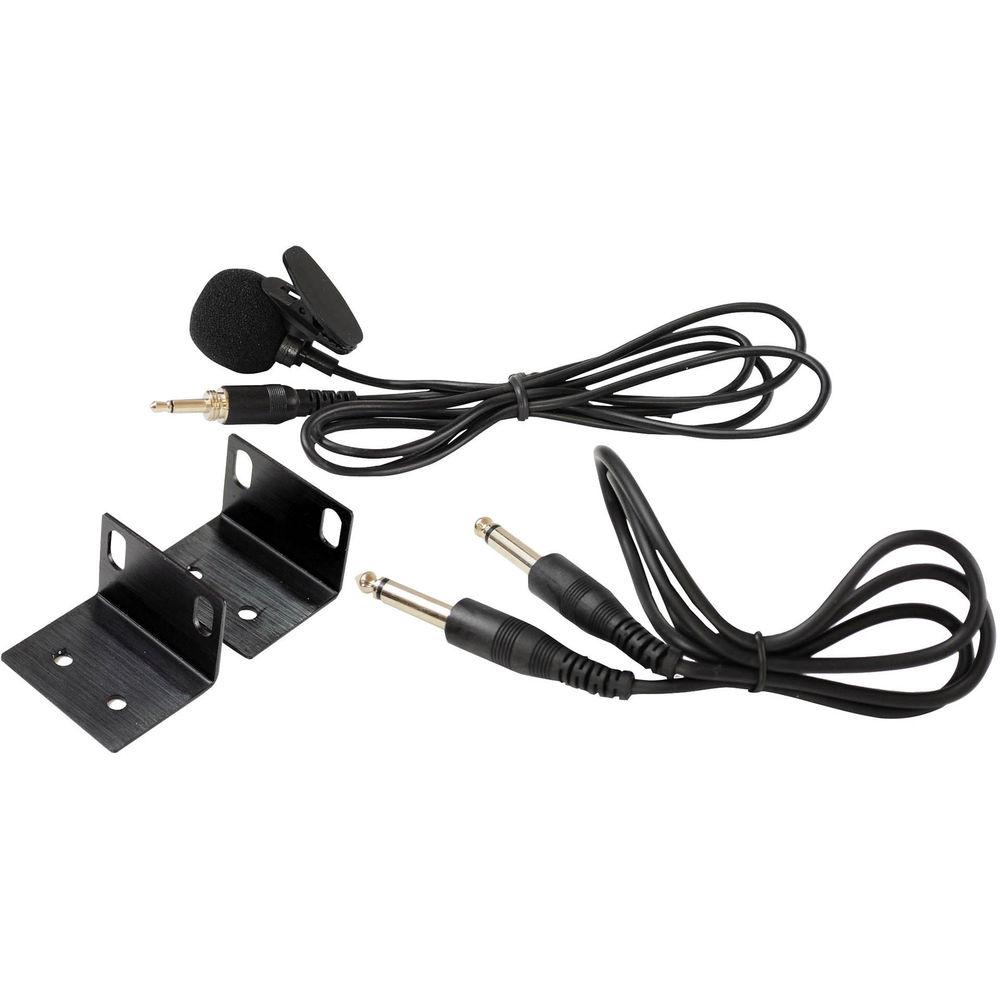 Pyle Pro PDWM4400 4-Mic VHF Wireless Rack Mount Microphone System