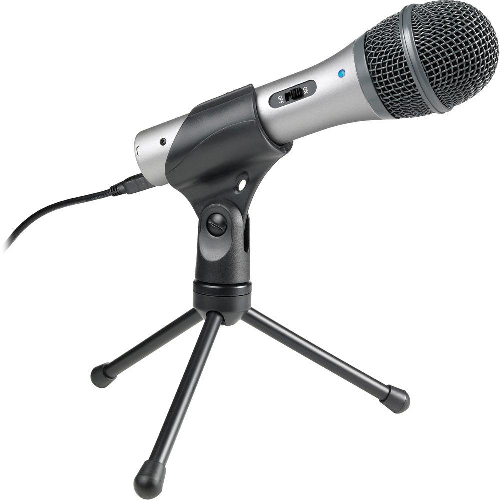 Audio-Technica Consumer ATR2100-USB Cardioid Dynamic USB Microphone