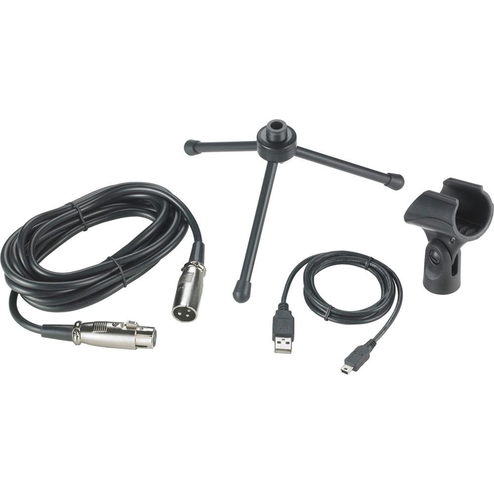 Audio-Technica Consumer ATR2100-USB Cardioid Dynamic USB Microphone