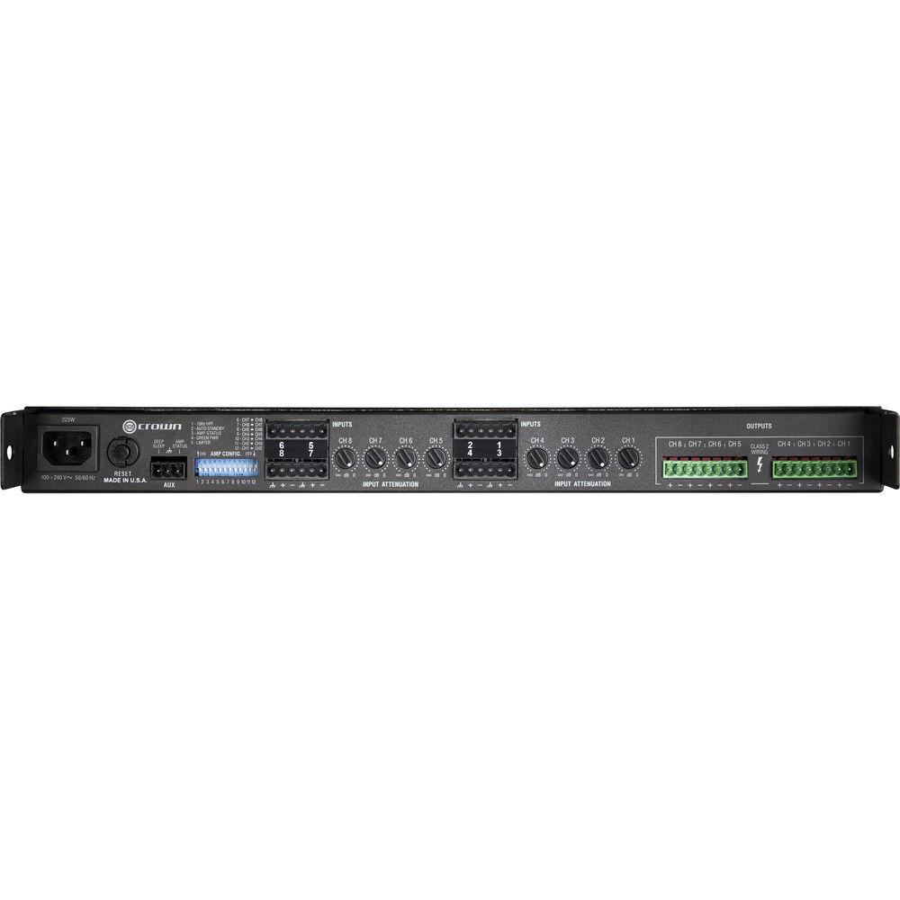 Crown Audio CT875 8-Channel Rackmount Power Amplifier