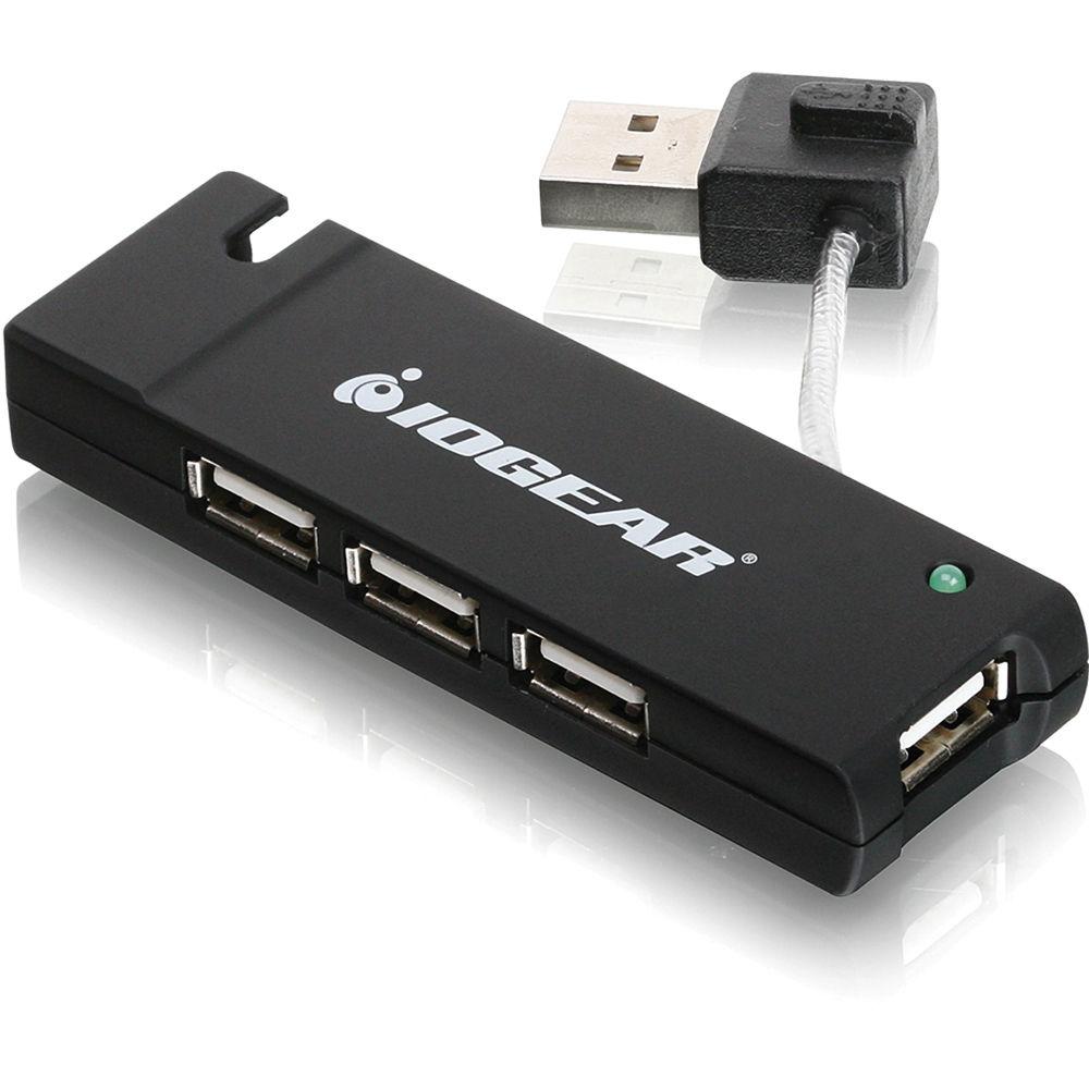 IOGEAR 4-Port USB 2.0 Hub, IOGEAR, 4-Port, USB, 2.0, Hub