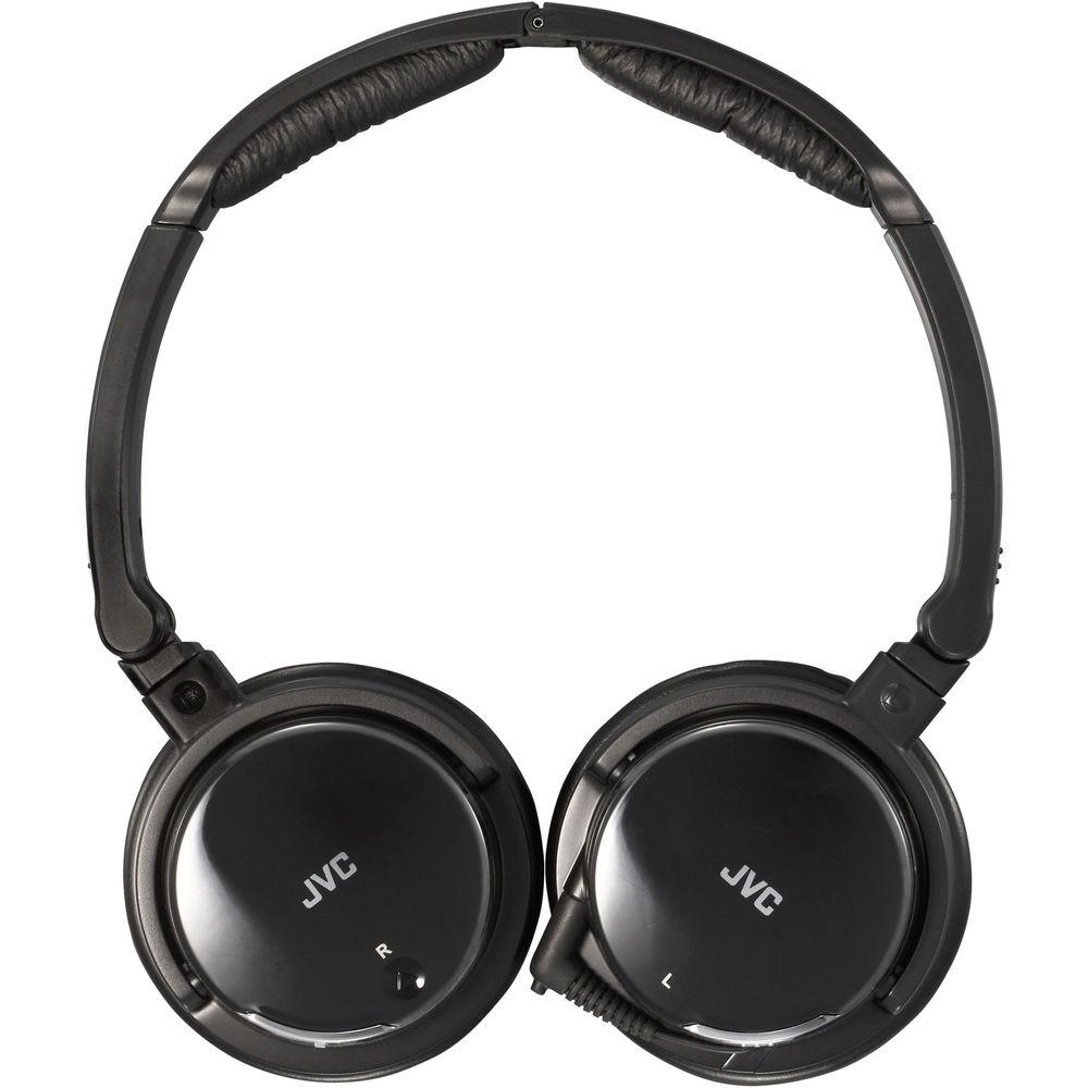 JVC HA-NC120 On-Ear Noise Canceling Headphones