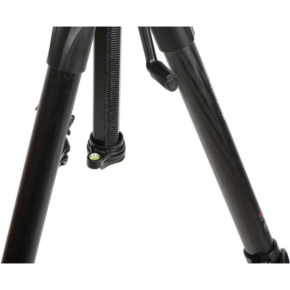 Manfrotto MT057C4-G 057 Carbon Fiber Tripod with Geared Column