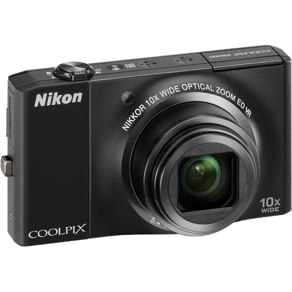 Nikon CoolPix S8000 Digital Camera - Refurbished