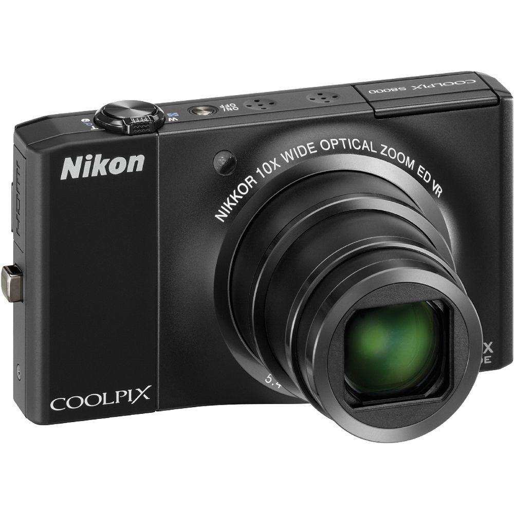 Nikon CoolPix S8000 Digital Camera - Refurbished
