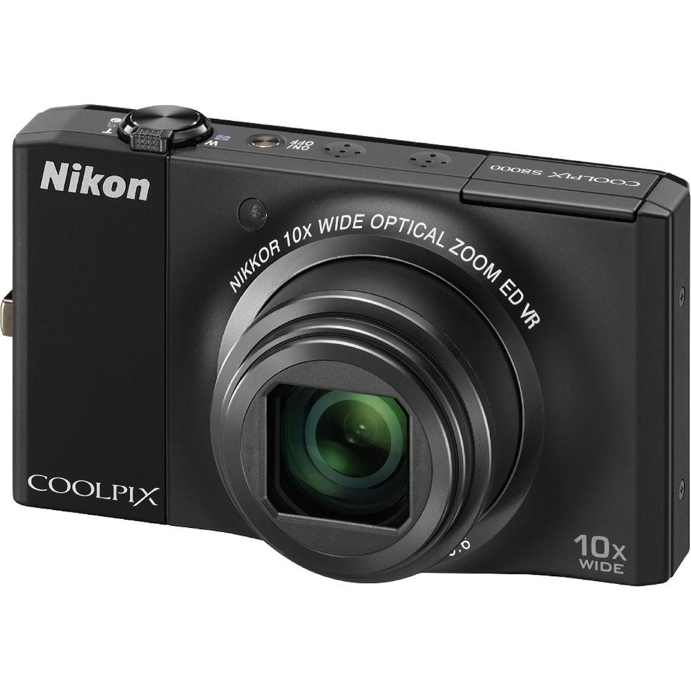 Nikon CoolPix S8000 Digital Camera - Refurbished