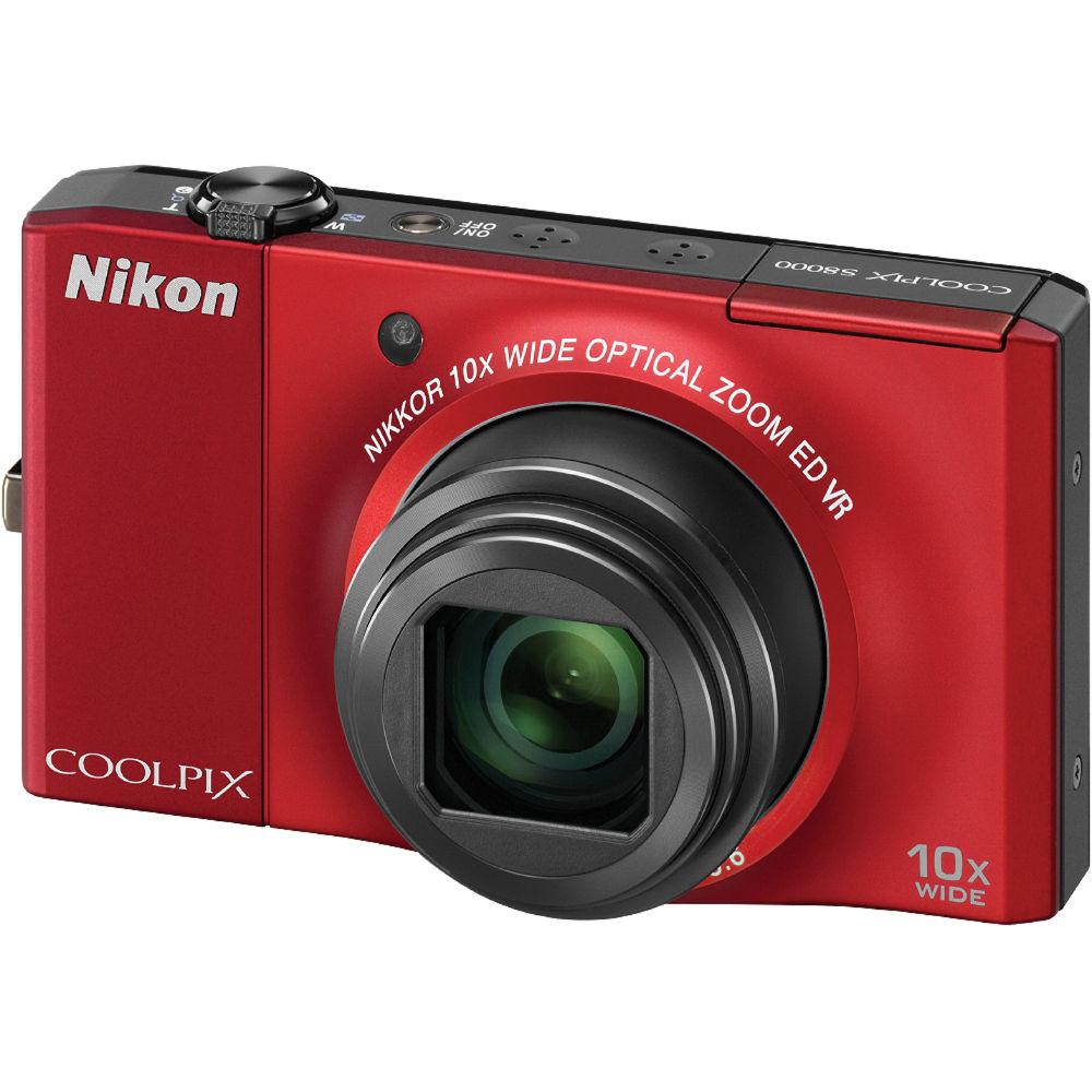 Nikon CoolPix S8000 Digital Camera - Refurbished