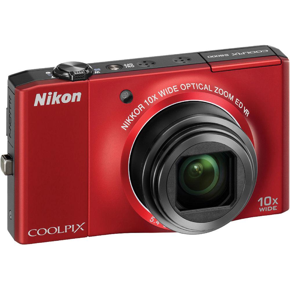 Nikon CoolPix S8000 Digital Camera - Refurbished