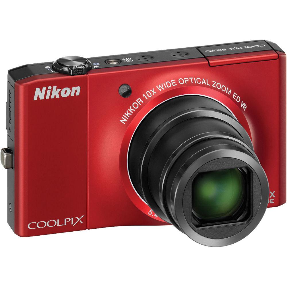 Nikon CoolPix S8000 Digital Camera - Refurbished