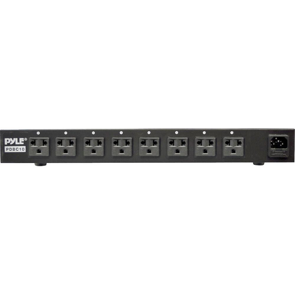 Pyle Pro PDBC10 Switchable 8 Outlet Rack Mount Power Supply