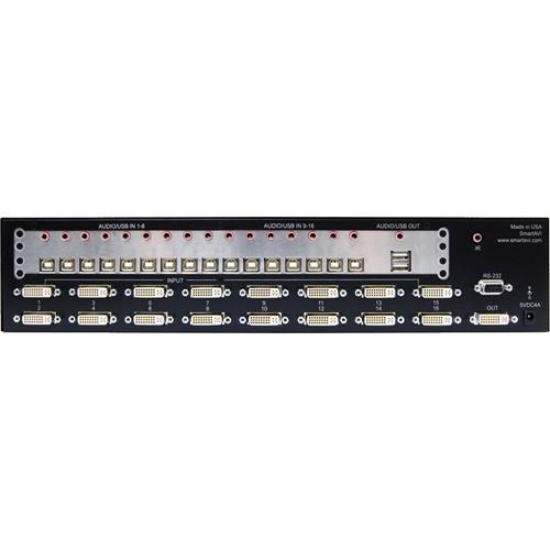 Smart-AVI 16-port Cross-platform DVI-D Switch