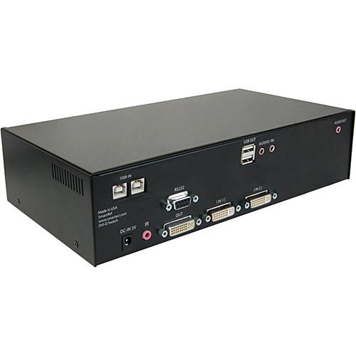 Smart-AVI 2-port Cross-platform DVI-D Switch