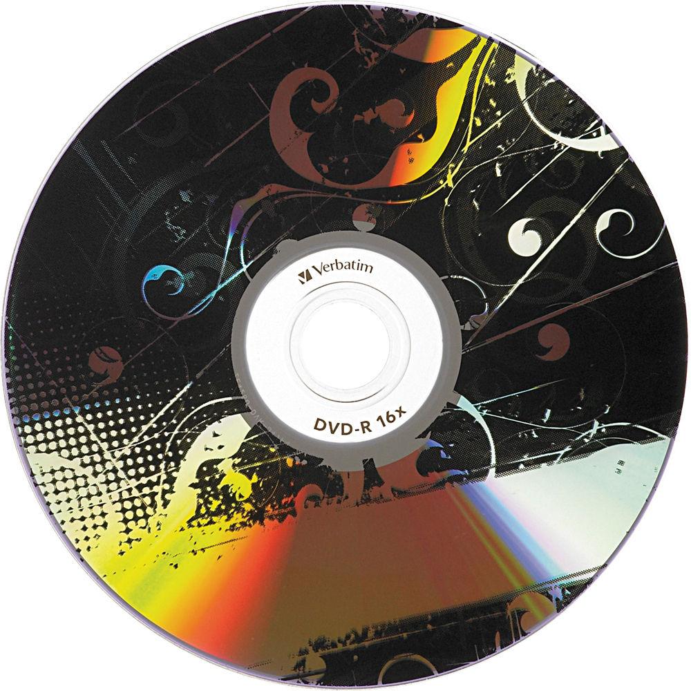 Verbatim Kaleidoscope Series DVD-R Recordable Media