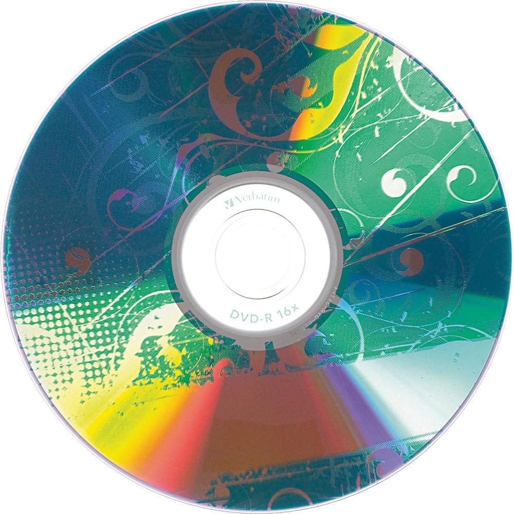 Verbatim Kaleidoscope Series DVD-R Recordable Media