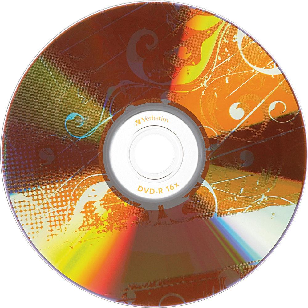 Verbatim Kaleidoscope Series DVD-R Recordable Media