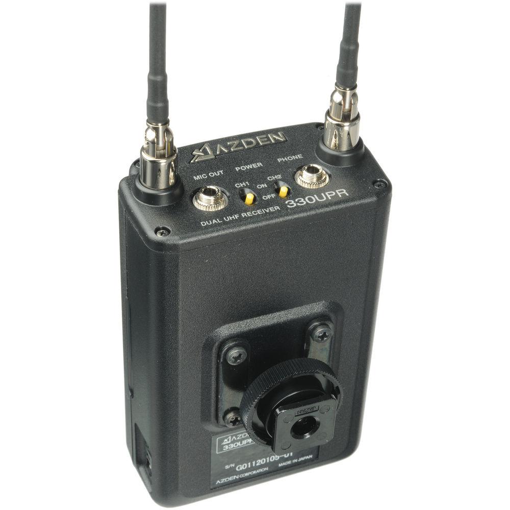 Azden 330LT UHF On-Camera Dual Bodypack System