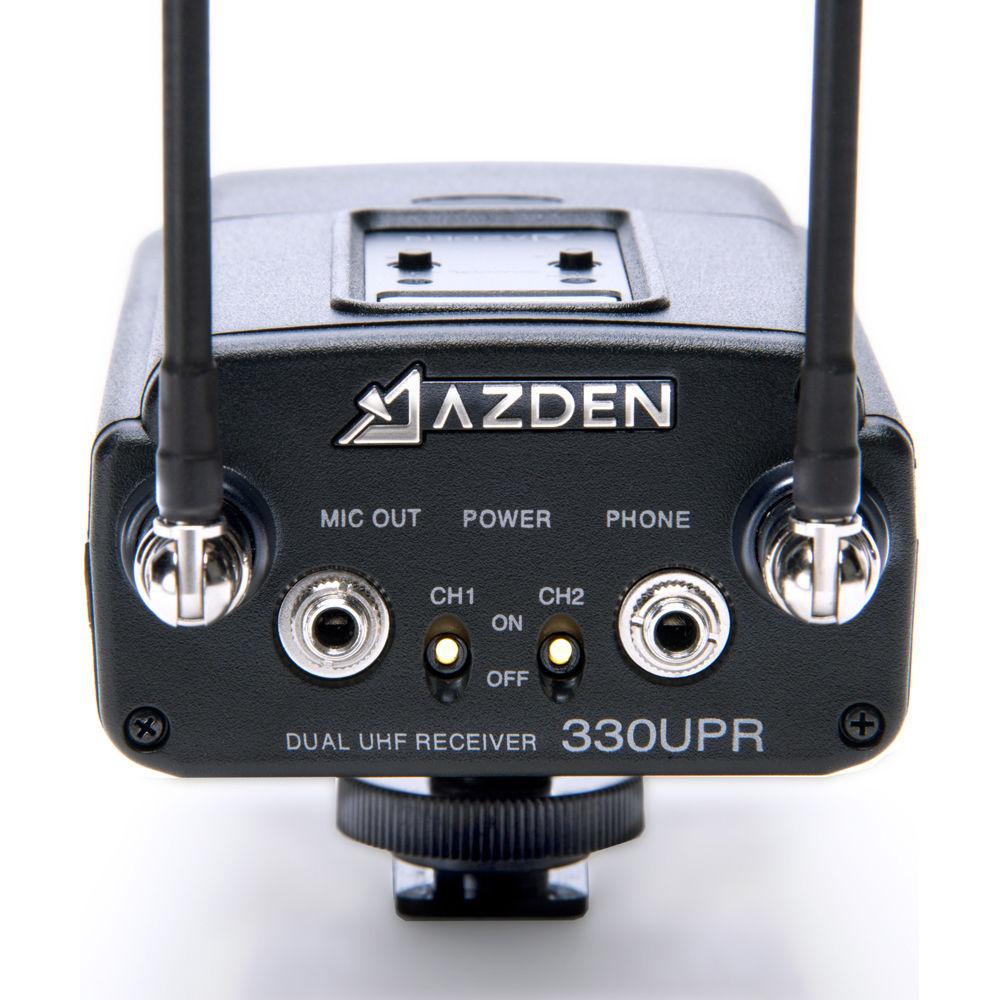 Azden 330LX UHF On-Camera Plug-In & Bodypack System