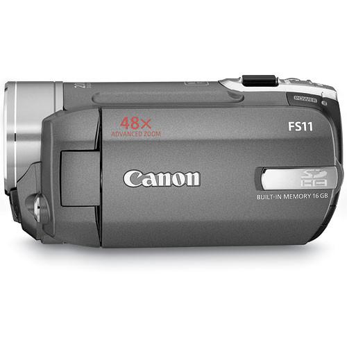 Canon FS-11 Dual Flash Memory Camcorder - Refurbished