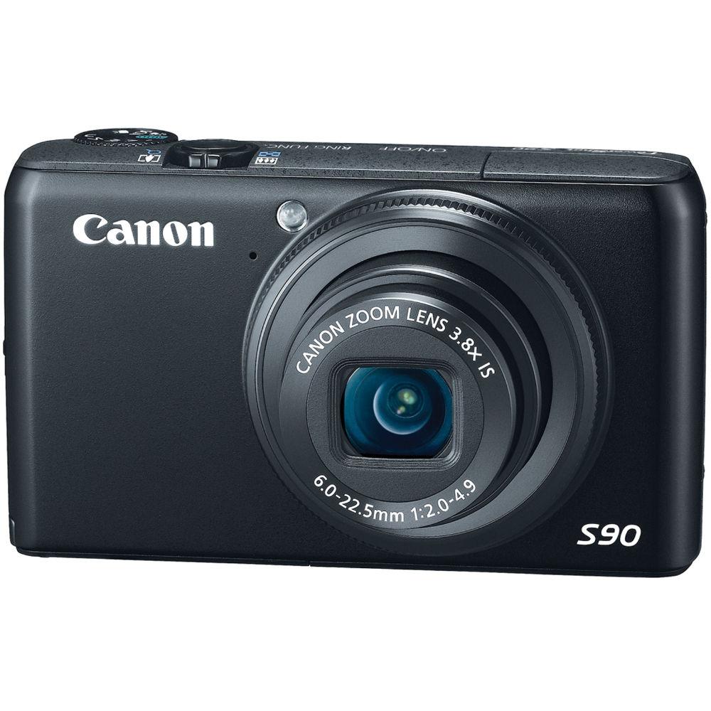 Canon PowerShot S90 Digital Camera - Refurbished