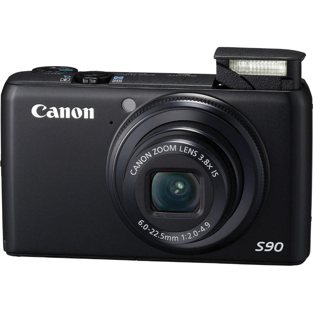 Canon PowerShot S90 Digital Camera - Refurbished