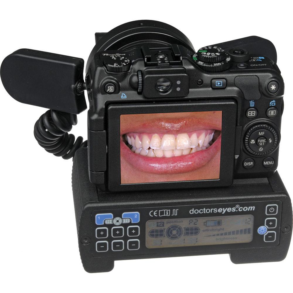 Doctors Eyes Professional System with 72mm LED Ring Light & Wing Light