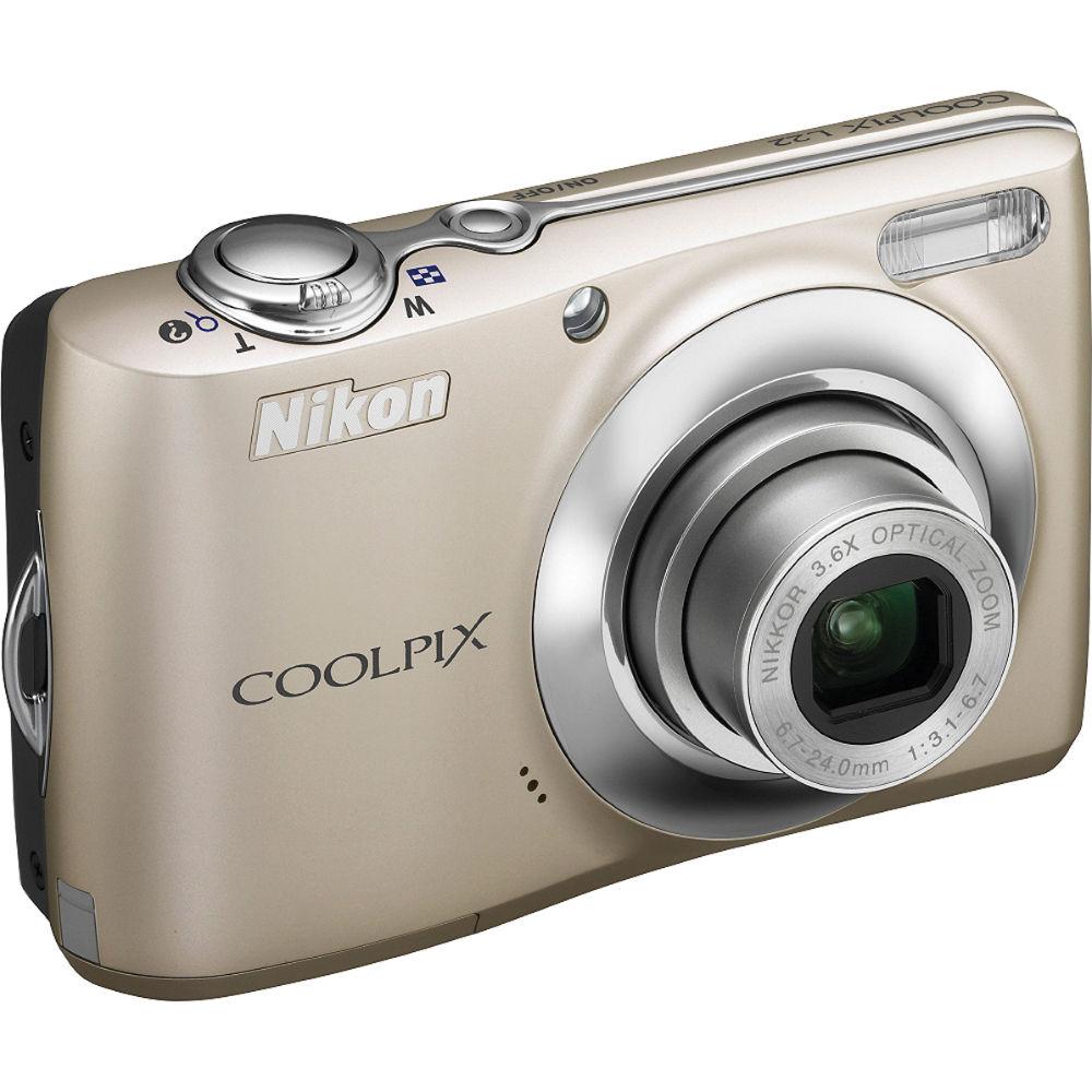 Nikon Coolpix L22 Digital Camera - Refurbished