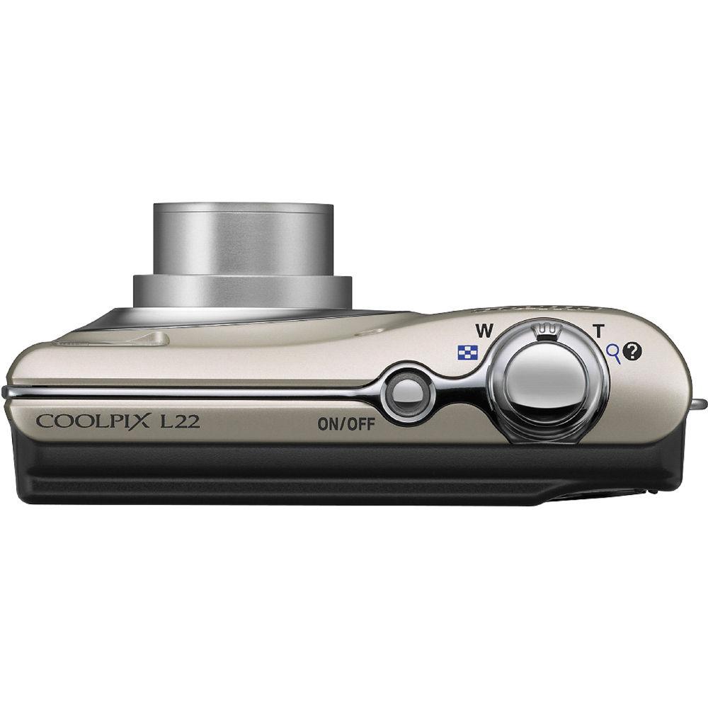 Nikon Coolpix L22 Digital Camera - Refurbished
