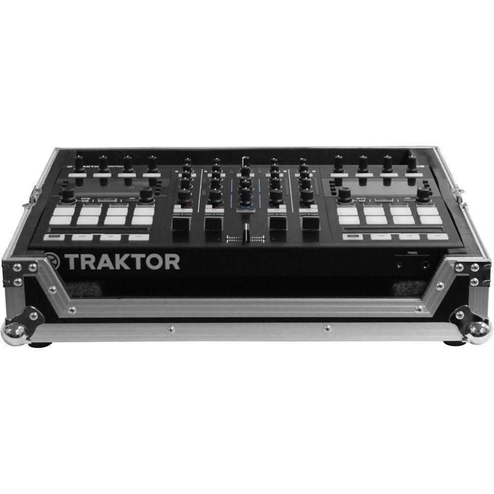 Odyssey Innovative Designs FRTS4 Traktor Kontrol S4 DJ MIDI Controller Flight Ready Case