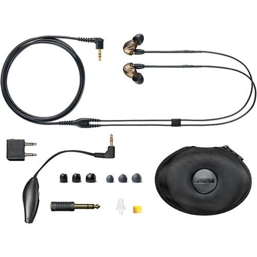 Shure SE535 Sound-Isolating In-Ear Stereo Headphones with 3.5mm Audio Cable