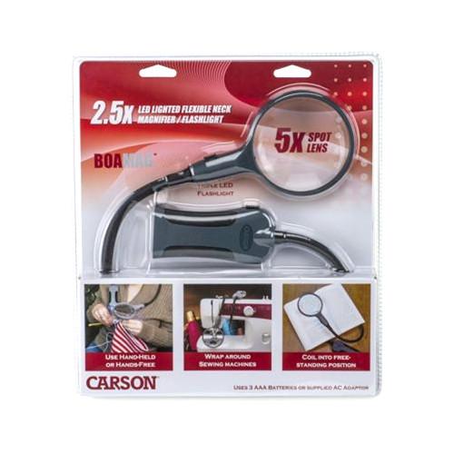 Carson SM-22 2.5x BoaMag Magnifier with 5x Power Spot