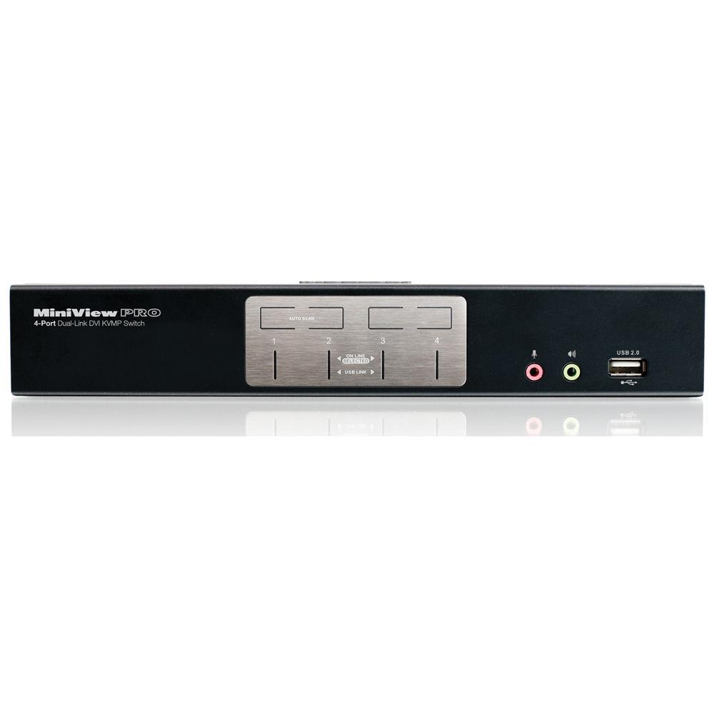 IOGEAR 4-Port Dual-Link DVI KVMP Pro Switch