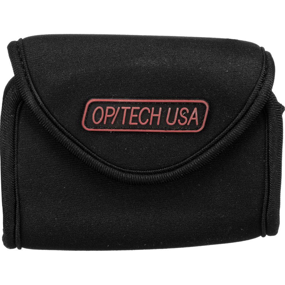 OP TECH USA Snappeez Soft Pouch, Medium Wide Body Horizontal