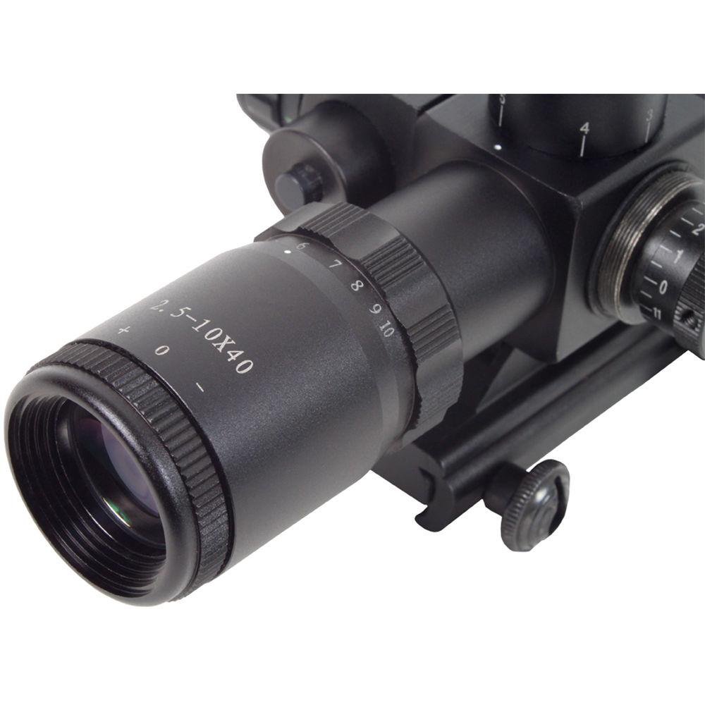 Firefield 2.5-10x FF13011 Riflescope with Red Laser
