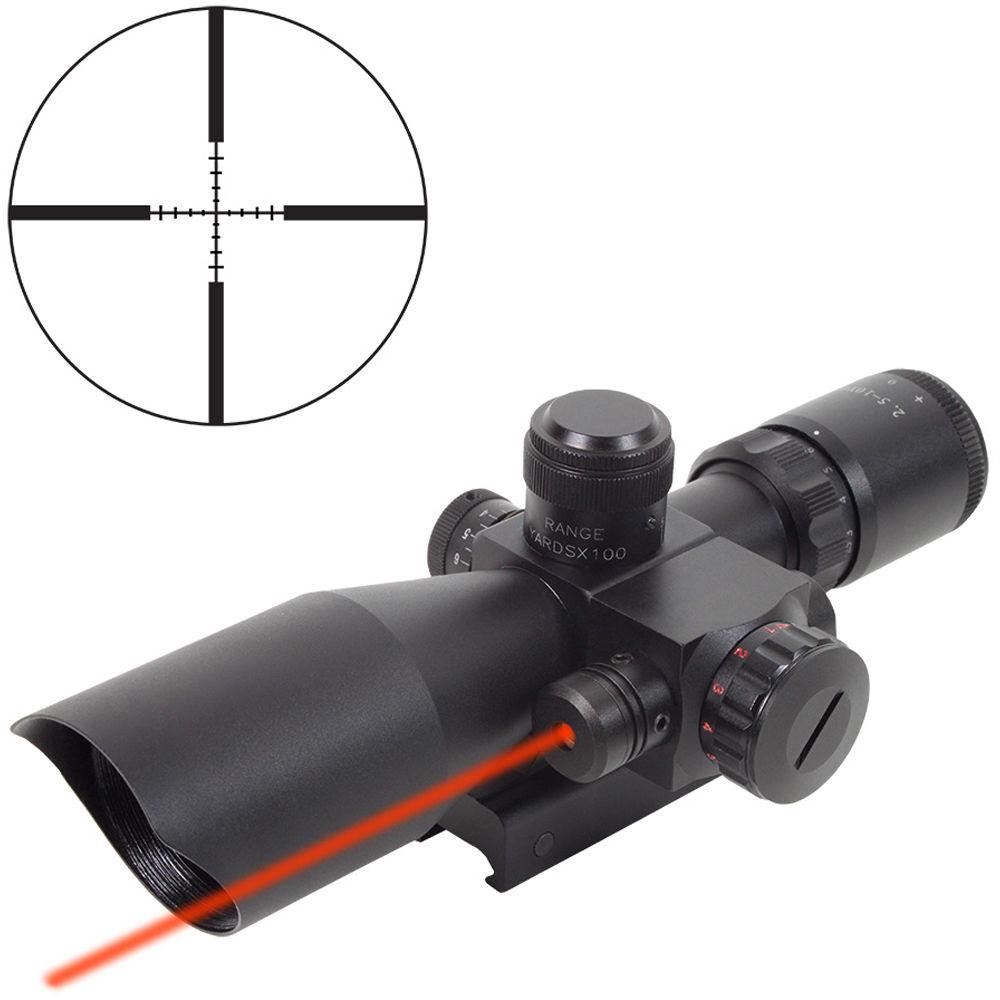 Firefield 2.5-10x FF13011 Riflescope with Red Laser