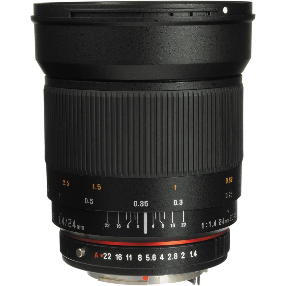 Samyang 24mm f 1.4 ED AS UMC Wide-Angle Lens for Pentax