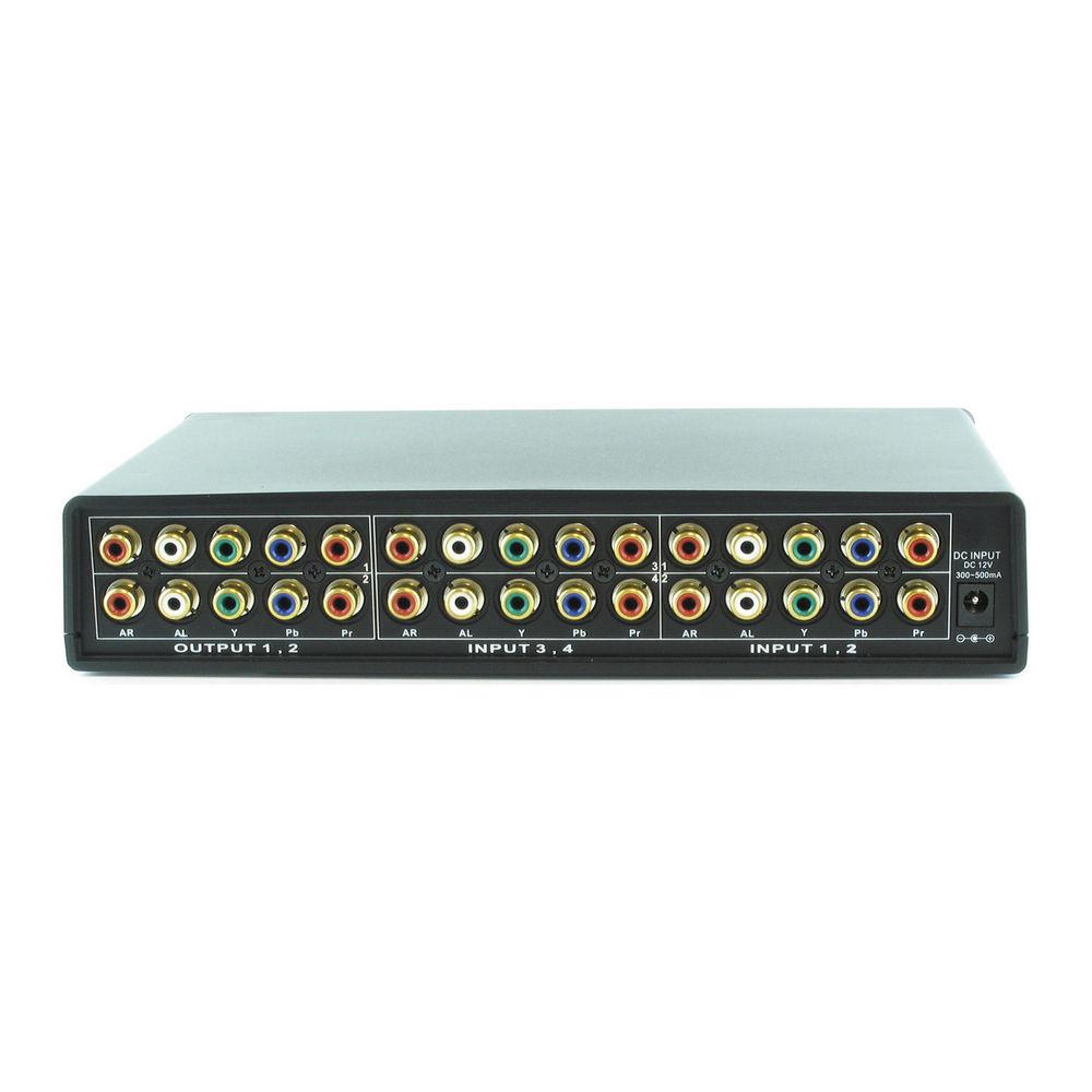 Shinybow SB-5460 4 x 2 Component Video Audio Routing Switcher