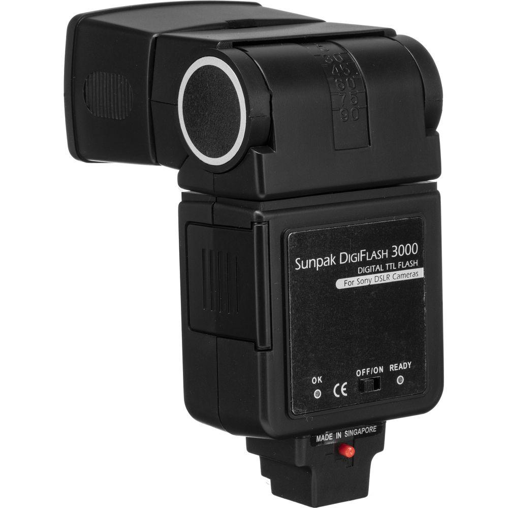 Sunpak DF3000C Digital Flash for Sony Minolta Cameras