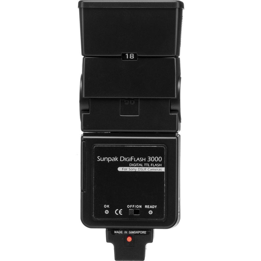 Sunpak DF3000C Digital Flash for Sony Minolta Cameras