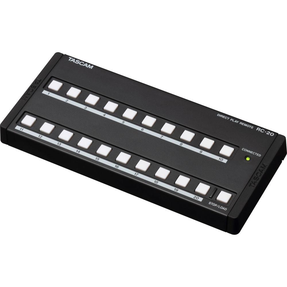 Tascam RC-20 Direct Play Remote for CD-500 CD-500B