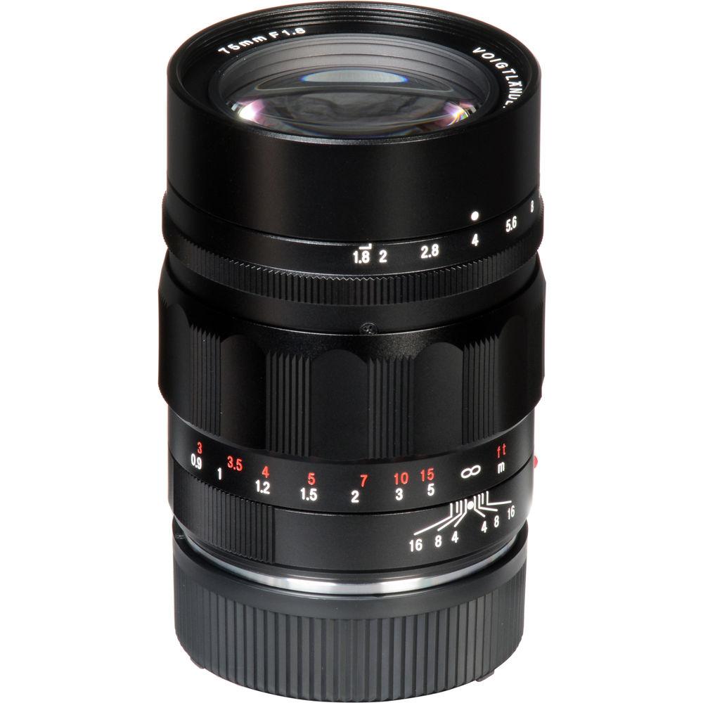Voigtlander Heliar 75mm f 1.8 Lens