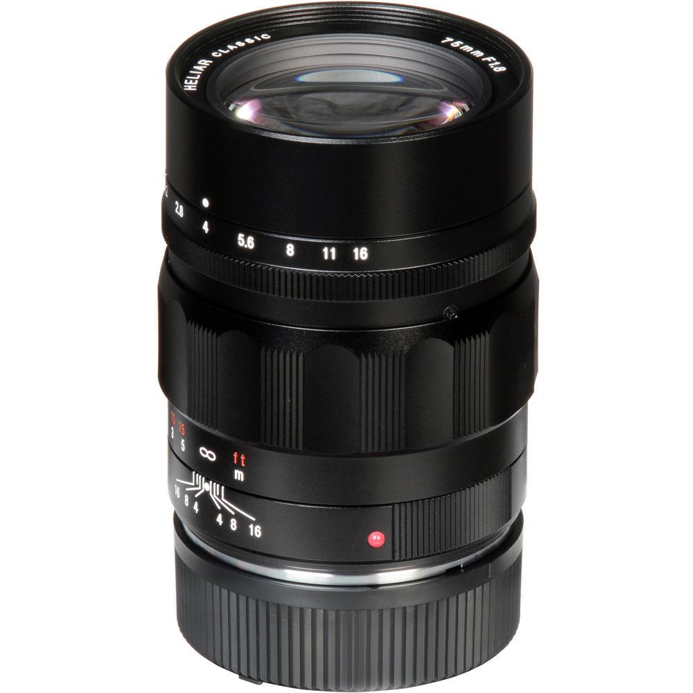 Voigtlander Heliar 75mm f 1.8 Lens