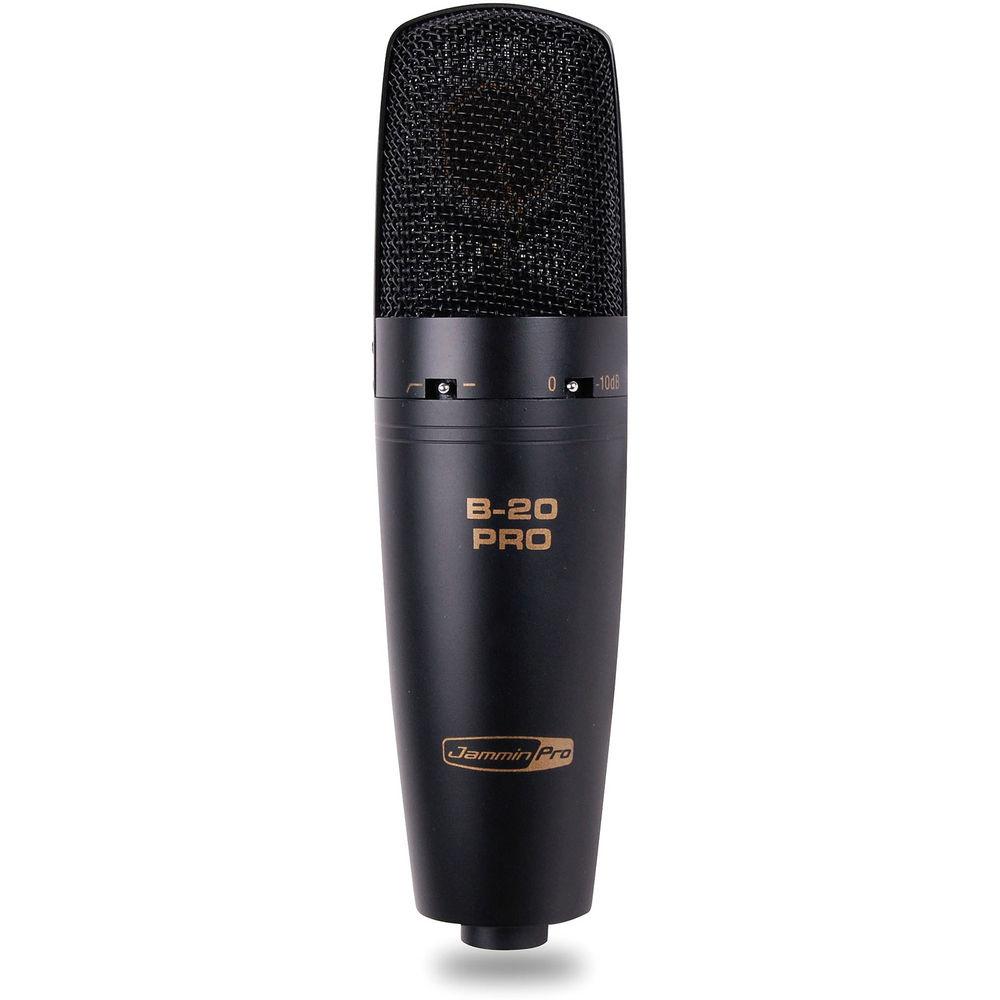 Jammin B-20PRO Large Dual-Diaphragm Studio Condenser Microphone