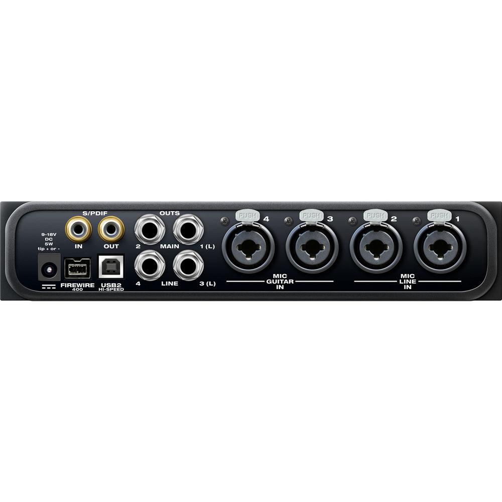 MOTU 4pre - Compact Hybrid FireWire USB Audio Interface with Microphone Preamps
