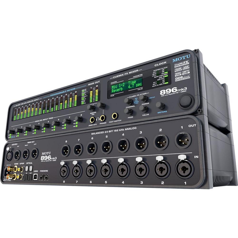 MOTU 896mk3 - FireWire USB 2.0 Hybrid Audio Interface