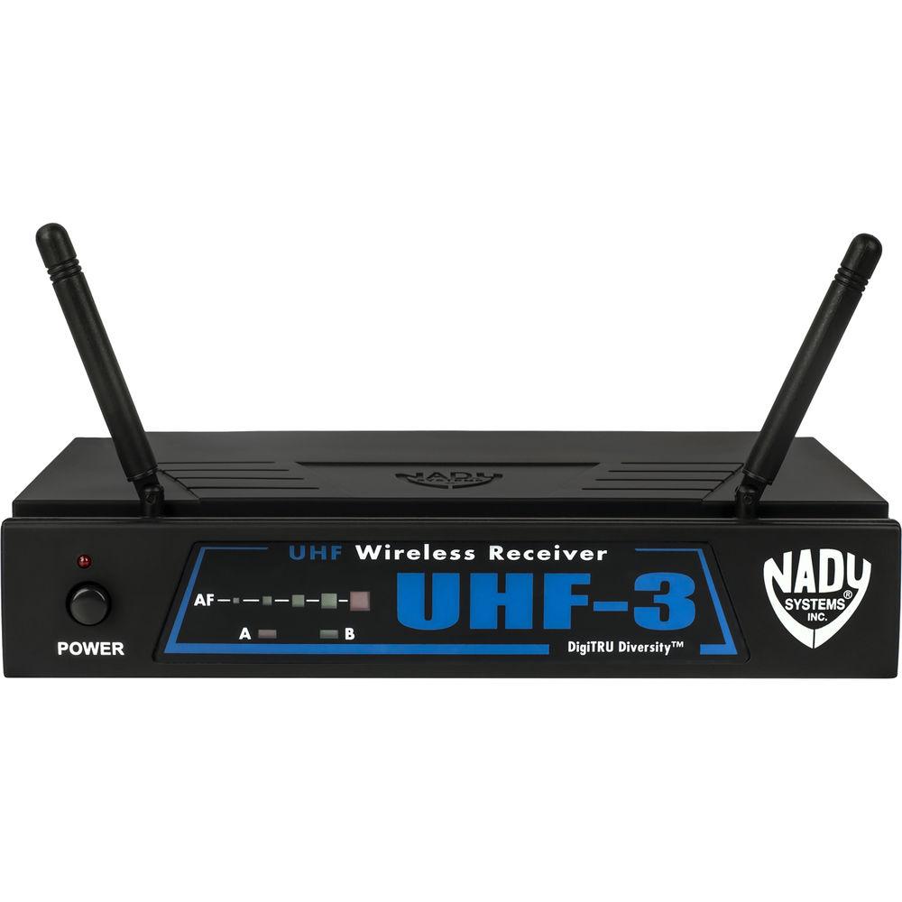 Nady UHF-3 Handheld UHF Wireless Microphone System