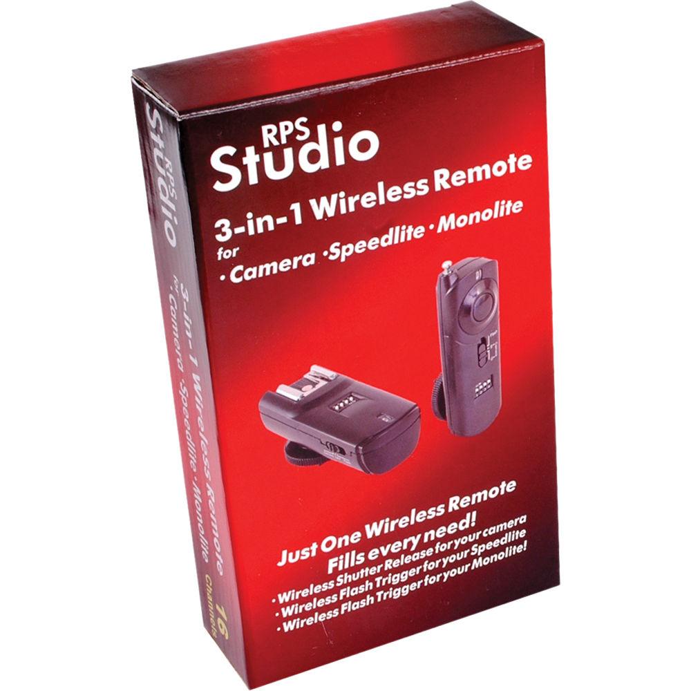 RPS Lighting Studio 3-in-1 Wireless Remote Control Kit for Canon "D" Series
