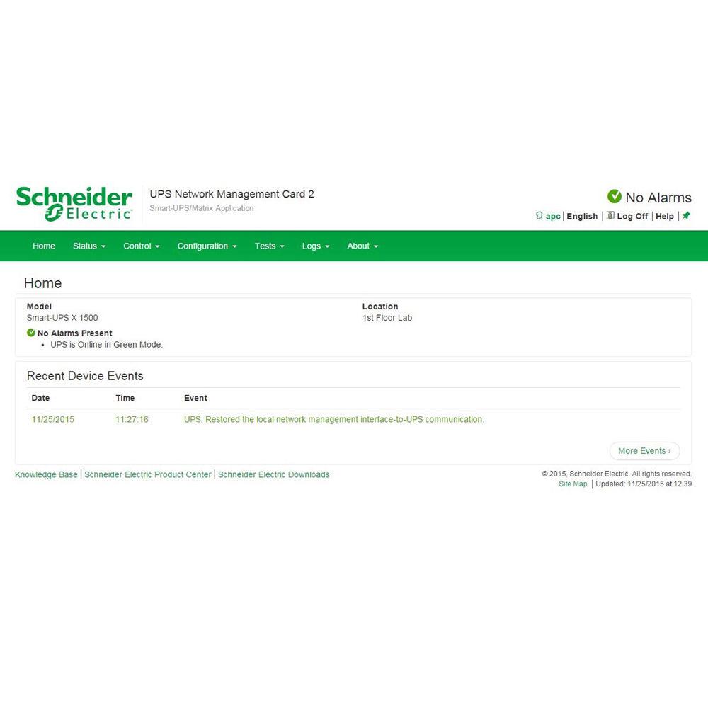 APC UPS Network Management Card 2