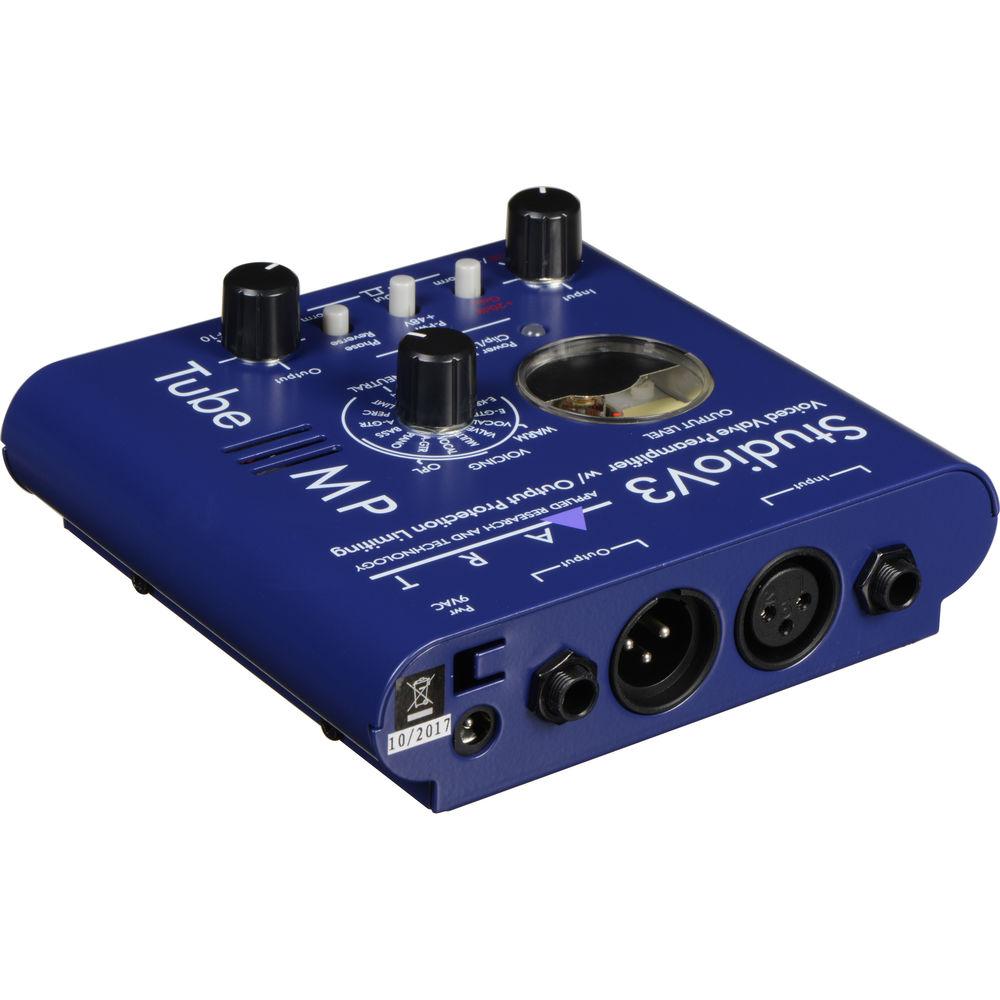 ART Tube MP Studio V3 Single Channel Tube Microphone Preamp with V3 Preset Technology and Output Protection Limiter