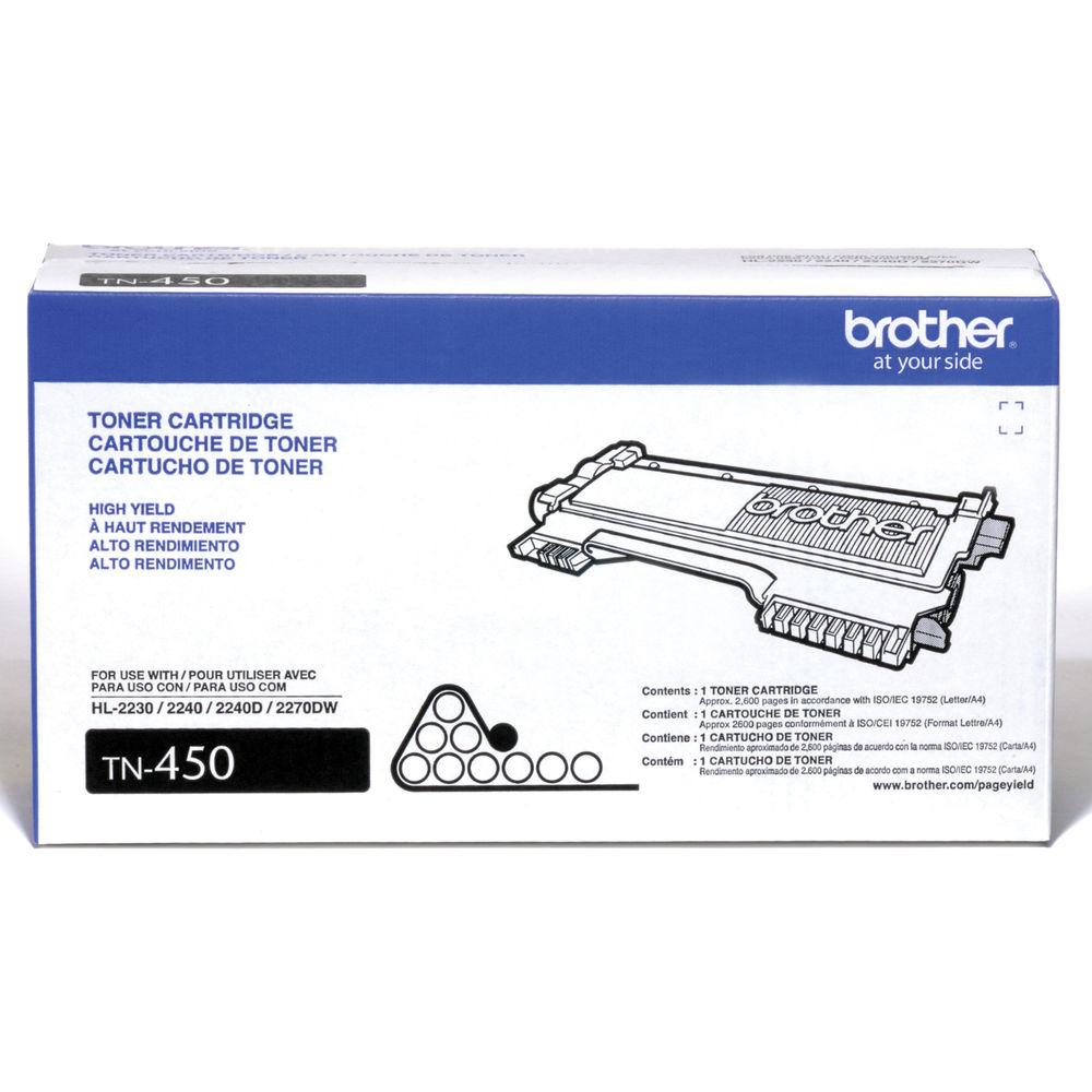 Brother TN450 High Yield Toner Black Cartridge